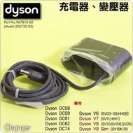 #鈺珩#Dyson原廠充電器V8 slim SV10K變壓器電源線SV03 Fluffy HEPA Motorhead