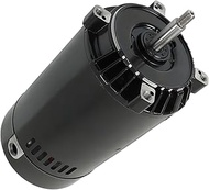 findmall SP1610Z1MBK Pool Pump Motor Square Foot 3450rpm 115/230volts 1hp Single Speed 56J Frame 6.5