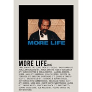 【READY STOCK】Poster Cover Album More Life by Drake