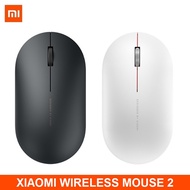 Xiaomi Wireless Mouse 2 Portable Slim Ergonomic 1000DPI Laptop Computer AIO PC Work Home