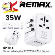 REMAX RP-U11 (35W) / RP-U23 (12W) ASTRO SERIES UNIVERSAL CHARGER ADAPTER MULTIPLE ADAPTER FOR TRAVEL