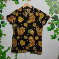 Preloved kemeja batik benang raja