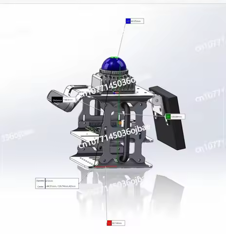 For RealsenseD Series Products Livox Mid 360 LiDAR 3D Handheld Scanner Stand