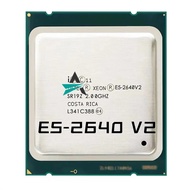 Used  Xeon E5-2640v2 E5 2640v2 E5 2640 V2 2.0 GHz Eight-Core Sixteen-Thread CPU Processor 20M 95W LG