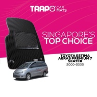 Trapo Car Mat for Toyota Estima Aeras Premium (7 Seater) (2000-2005) | Anti-Slip | Waterproof | Cust