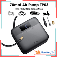 Máy Bơm Lốp Ô Tô Tự Động Xiaomi 70MAI Midrive TP03 Nhỏ Gọn Mini Bơm Khoẻ - 70mai Air Compressor Lite