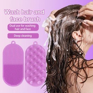 Silicone Hair Shampoo Comb Silicone Face Wash Brush Travel Shampoo And Silicone Brush Face I1c7