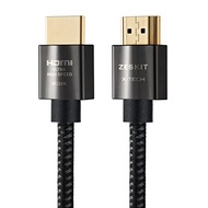Zeskit X-Tech 48Gbps Ultra High Speed HDMI Cable 6.5ft, 8K60 4K120 144Hz eARC HDR HDCP 2.2 2.3 Compa