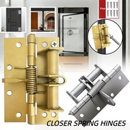 Auto Close Door Hinge Spring Buffer 90 Locator Heavy Duty Door Closer Hinge