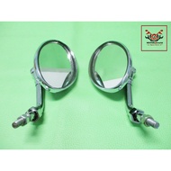HONDA CB250 CB400 CB500 CBF CBX -- REAR Miirrror THREAD PLASTIC SET (8 mm)/Rearview Mirror Round Sha