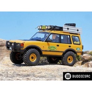 FMS 1/10 FCX10 LAND ROVER DISCOVERY CAMEL TROPHY EDITION RS FMS11043RSYL-SP
