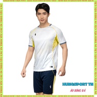 Strivend V8 white and yellow soccer clothes with names and numbers printed on request, heat printing