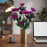 CABEZAG Artificial Azalea Flowers Branches, Fake Flowers Simulation Plant Simulation Azalea Floral, 