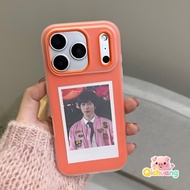 Vibrant Orange Jelly Candy Color Cases Compatible For Vivo Y78 Y77 Y76 Y76S Y75 Y75S Y73 Y72 Y58 Y56