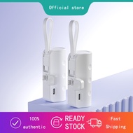 GOOJODOQ 5000mAh Mini Power bank Portable powerbank 3 outpus Fast charging powerbank