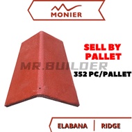 MONIER (BY PALLET) RM6/PC Elabana Standard Ridge &amp; Hip Ridges Rabung Atap Genting Bumbung