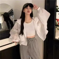 ALLEY Sunscreen Clothing, Sun-Protective Thin Summer Long Sleeved Jacket, Simplicity Waterproof Anti