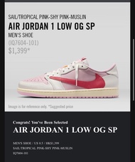 Nike Air Jordan 1 Low OG SP Travis Scott 倒勾