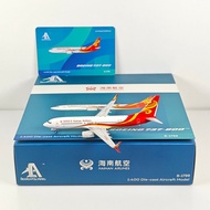 AeroPolaris 1: 400 Hainan Airlines B737-800 B-1799 B-20E6 Alloy Model