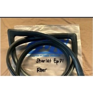 Rear glass rubber starlet box ep70-ep71