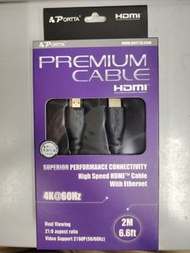 🔥🔥PORTTA Premium Cable HDMI 【全新】PORTTA HDMI線🔥🔥