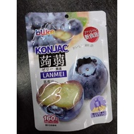 BLIKE KONJAC JELLY LANMEI/RUSUANJUN/PUTAO/LIZHI 160G**WITH