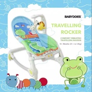 Babydoes Bouncer NewBorn Toddler Traveling Rocker CH-1765