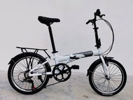 Imagine 2021 - Folding Bike 20 inch/406 - Frame alluminum (Ready Stock) Shimano - Bike Weight 12 KG