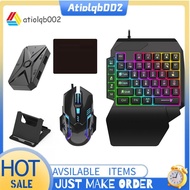 M1 Pro+ 5 in 1 Combo Bluetooth Connection Controller Mobile Games Converter Kit Gaming Keyboard Mous