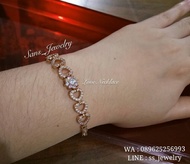 PROMO LOVE CARTIER GOLD GOLD BRACELET anti-rust forever Korean accessories distributor ADC GFS