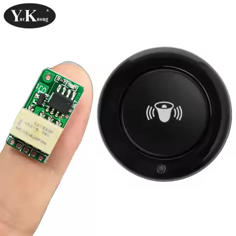 Doorbell Power Saving Mini Relay Contact RF Wireless Switches3.7v4.2v5v6v7.4v9v12v 433 Smart Home Sm