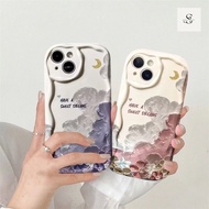 HP CC126 CC127 Case Casing Flower Moonhp For OPPO F9 A5S A7 A12 A1K A3S A15 A16 A17 A17K A31 2020 A3