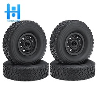 【hon02kandizi.my】4Pcs 67mm Tire Wheel Tyre for WPL C14 C24 C34 C44 C24-1 FJ40 1/16 RC Car Upgrade Parts Spare Accessories
