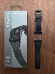 NOMAD Black Leather for Apple Watch 40mm