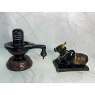 Shivalingam Statue With Nandhi / Pasu