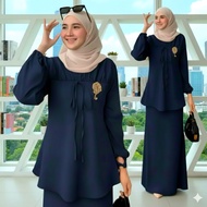New Baju Kurung Muslimah One Set Raya 2026 High Quality Muslim Clothes  Ironless Plane