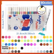 DIY Acrylic Marker Painting Pastel Marker Pen Highlight Drawing Color Acrylic Marker Set Acrylic Mar