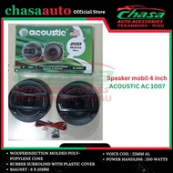 (CA)  Speaker mobil 4 inch ACOUSTIC AC 1007