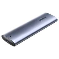 UGREEN 綠聯 Type-C/USB3.1 M.2 硬碟外接盒 10Gb NVMe 免工具滑蓋版