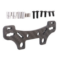 (QBEP) Carbon Fiber Shock Tower for TT02 TT-02 TT02D TT02R TT02T 1/10 RC Off Road Car Upgrade Parts