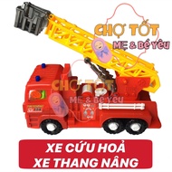 Đồ Chơi Xe Thang Xe Cứa Hỏa Xe Chạy Trớn 40cm ( Hàng Việt Nam )