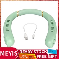 Meyishop Bladeless Neck Fan Portable Hand  Silence Wearable Silicone Air Con 2bd