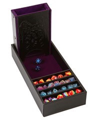 Forged Dice Co. Citadel Dice Tray and Dice Tower - DnD Dice Tray, Dice Box Storage for Dice and Remo