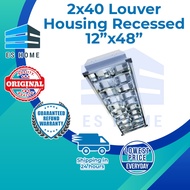 Brightex 2×40 Louver Housing Recessed 12″x48″