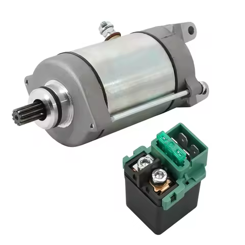31200-MBA-600 35850-MT4-003 Starter Motor And Relay Set For Honda Shadow ACE 750 VT750C 98-99,VT750C
