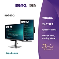 BenQ RD240Q IPS 24.1นิ้ว 2K WQXGA BenQ Programming Monitor (Ultimate Coding Experience) 24.1 นิ้ว On