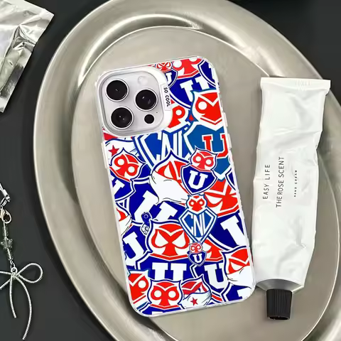 Frosted Chile U-University Logo Case for Xiaomi Mi 15 14 14T 13 13T 12 12T 12X 12S 11 Lite POCO F6 F