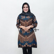 Couple Tunik Batik BajuTunik Batik 2022  Batik Wanita  Seragam Guru Baju Santai Baju Muslim