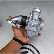 PE 28 26 24 Carburetor Package + Universal Angled Intek Manipul Carburetor PE 28 Carburetor PWK 28mm