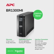 APC Back UPS Pro BR 1300VA, 8 Outlets, AVR, LCD Interface BR1300MI